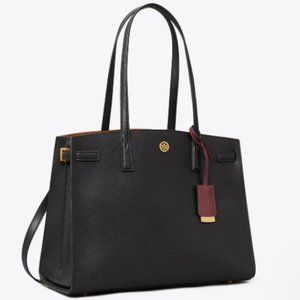 Tory Burch, Black Walker Satchel, NWT